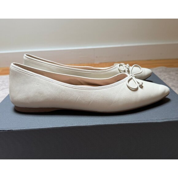 Birdies "The Goldfinch" Flats – Ecru, Pointed Toe - Picture 4 of 8